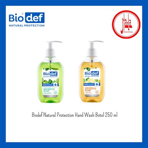 Jual Biodef Natural Protection Hand Wash Botol Ml Shopee Indonesia