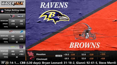 Cleveland Browns Vs Baltimore Ravens Picks Predictions And Odds Nfl