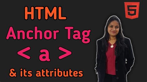 Anchor Tag In Html Anchor Tag In Html With All Attributes YouTube