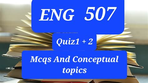 Eng Mcqs And Important Topics Mid Term Youtube