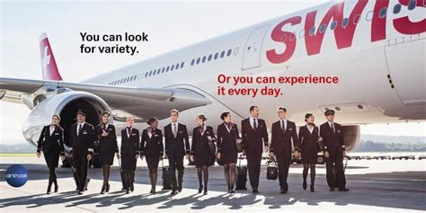 สมัครแอร์ สจ๊วต Swiss International Air Lines Cabin Crew