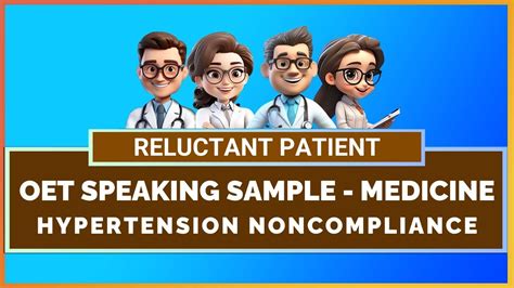 OET SPEAKING ROLE PLAY SAMPLE MEDICINE HYPERTENSION NONCOMPLIANCE