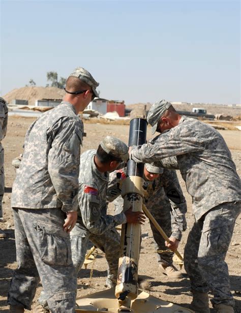 Head Hunter Troopers Train Iraqi Army Improve Mortar Skills Article