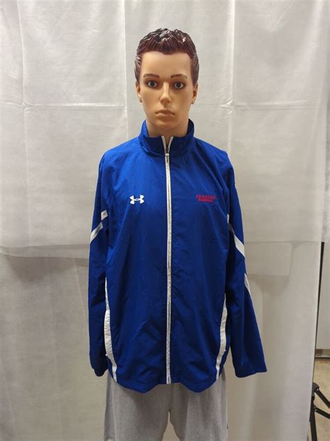 Team Issued Dematha Stags Baseball Jacket Under Armour L | SidelineSwap