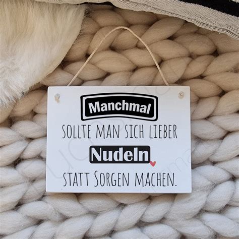 Manchmal Sollte Man Sich Lieber Nudeln Statt Sorgen Machen Fuchsmarie