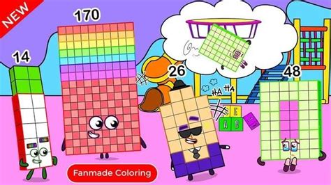 Stop Don T Hurt Numberblocks 48 Numberblocks Fanmade Coloring Story