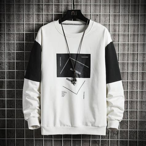 Hoodies Spring Autumn Hoody Casual Streetwear (E) | Sweatshirts, Black ...