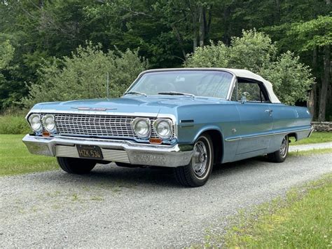 1963 Chevrolet Impala Ss Convertible 327 For Sale On Bat Auctions