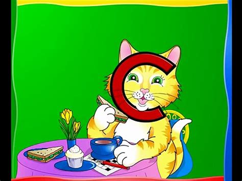 Clever Cat, From 'Letterland' Phonics Lessons, Phonics Flashcards ...