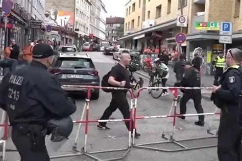 Atak Czekanem I Strzelanina Przed Meczem Polska Holandia W Hamburgu