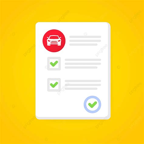 Drive Exam Vector Art PNG Driving Exam Paper Banner Banner Flat