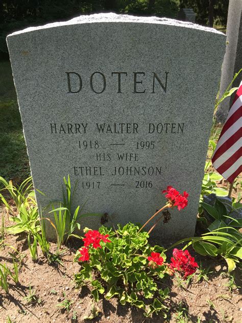 Harry Walter Doten Find A Grave Memorial