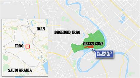 C Ram Defense System Takes Down Rockets Fired At Us Embassy In Baghdad Daily Mail Online