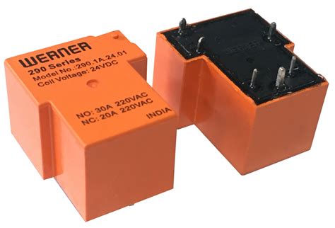 290 Series PCB Power Relays Werner Electric