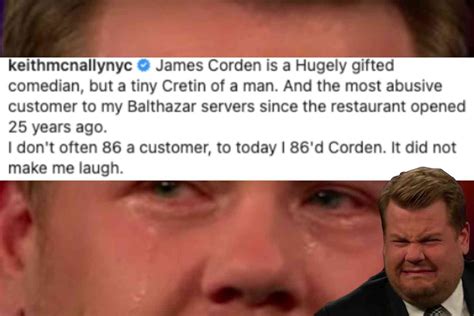 Late Night Comedian James Corden Was Banned From A Swanky Nyc