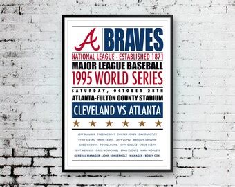 Atlanta braves | Etsy