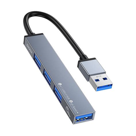 Idsonix Usb A To Port Usb Hub Grey Idsonix Ieu A Gy Ep Mwave