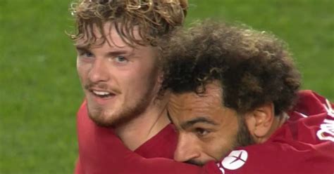 What Mohamed Salah Did To Harvey Elliott As Liverpool Waited For Var To Award Goal Against