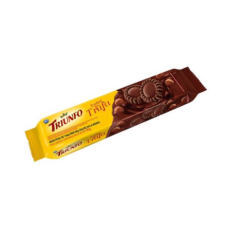 Biscoito Recheado Triunfo Tortini Trufa 90g Supermercados Pague Menos