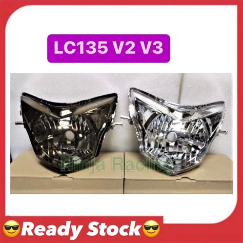 YAMAHA LC135 V2 V3 135LC V2 V3 LC 135 V2 V3 LCV2 LCV3 NEW FRONT HEAD