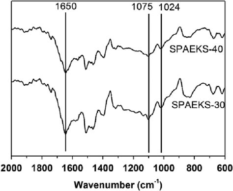 The Ftir Spectra Of Spaeks X Ftir Fourier Transform Infrared Spaeks