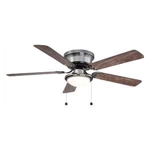 Hampton Bay Melrose 52 In Indoor Led Hugger Bronze Dry Rated Ceiling