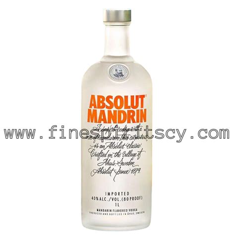 Absolut Mandrin 1000ml 40