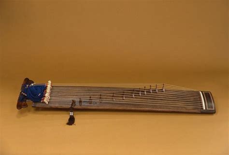 Chongak Kayagum Kim Kwang Ju Wood Silk Cotton Korean Zither