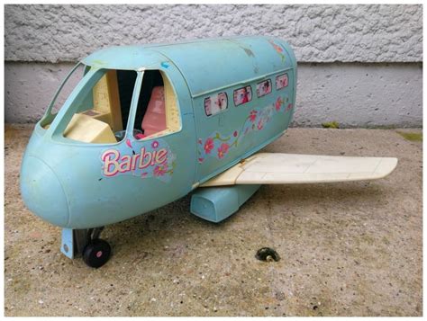 Troc Echange Vintage Ancien Avion Barbie Annee Mattel Cm Sur Cm