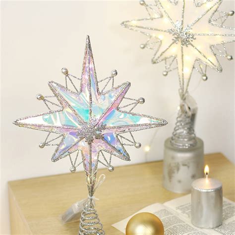 Christmas LED Star Tree Topperchristmas Star Light for Tree - Etsy