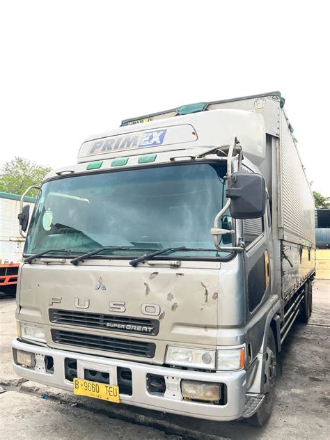 Super Great Mitsubishi Fuso Build Up Tronton X Wingbox Wing Box