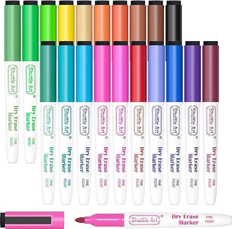 Whiteboard Marker Shuttle Art 20 Farben Magnet Whiteboard Marker Mit