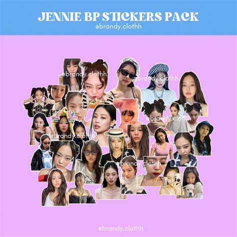 Jennie BLACKPINK Stickers/Stickers/Aesthetic Stickers/ Tumblr Stickers ...