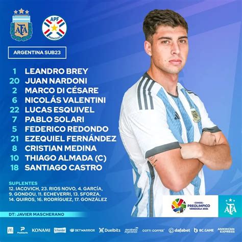 La Selecci N Argentina Vs Paraguay En Vivo Por El Preol Mpico