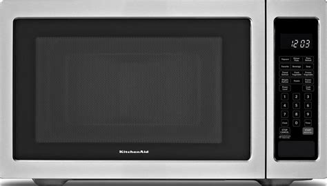 Kitchenaid Kcms2255bss Kitchenaid 1200 Watt Countertop Microwave Oven Black On Stainless