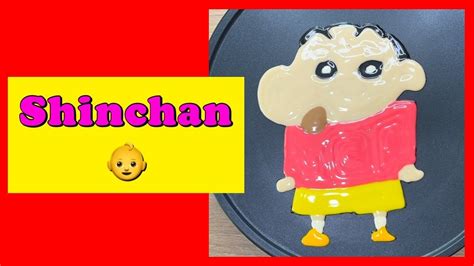 Shinchan Pancake Art Japanese Cartoon Crayon Shin Chan Shin Chan