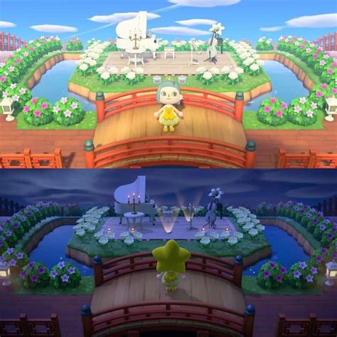 My Outdoor Concert Park Day And Night！ Animalcrossing Animal