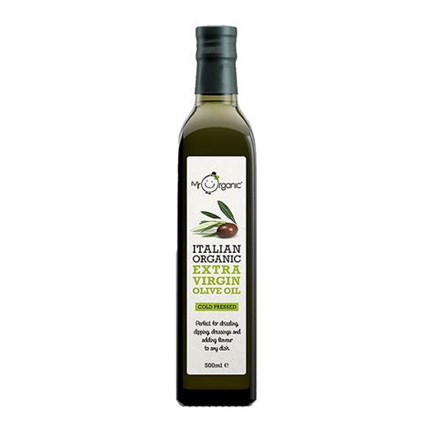 Mr Organic Organic Extra Virgin Olive Oil 500ml Holland And Barrett