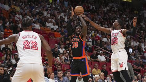 Knicks Look To Bounce Back Against The Heat The Knicks Wall