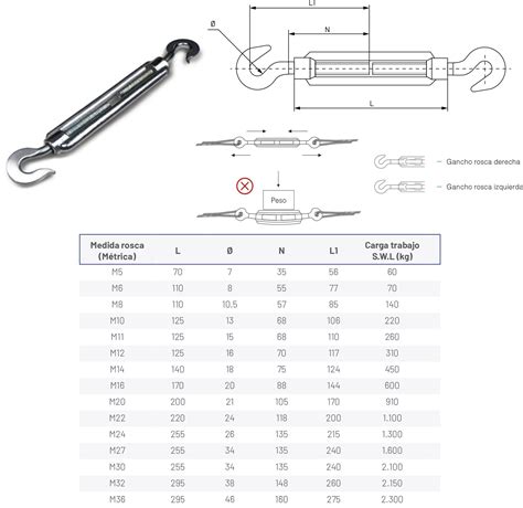 Comprar Tensor Gancho Gancho Cincado Din Cintatex