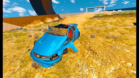 Car Jumping BeamNG Drive Fahim Gaming YouTube