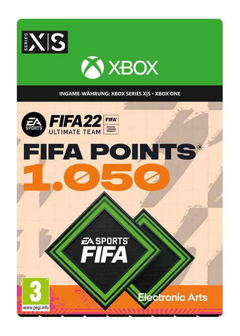 1050 Fifa 22 Fut Points Xbox Digitaalinen Xbox One Xbox Series X S