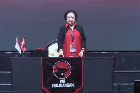 Tak Undang Parpol Lain Di Hut Ke Pdip Megawati Sebut Momen Kangen