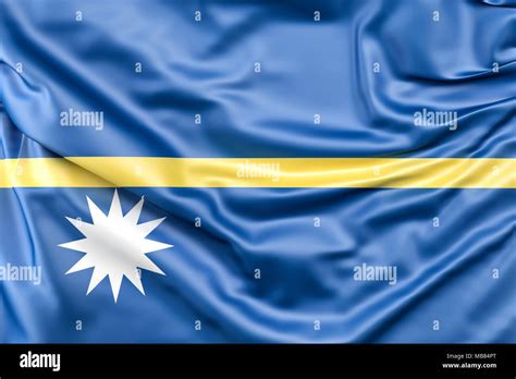 Bandera ondulada de nauru fotografías e imágenes de alta resolución Alamy