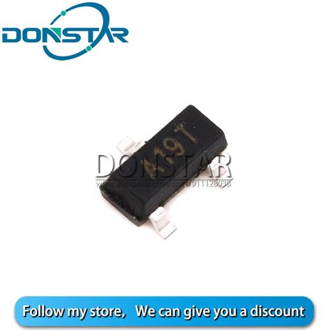 100PCS Lot AO3401A AO3401 SOT23 3401 A19T SOT 23 P Channel SMD MOSFET