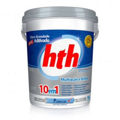 Cloro Granulado Para Piscina X Hth De Kg Aquasol