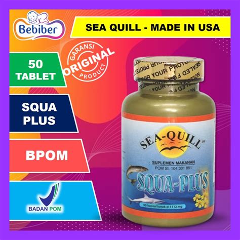 Jual Sea Quill Squa Plus Isi S S Sea Quill Seaquill Vitamin