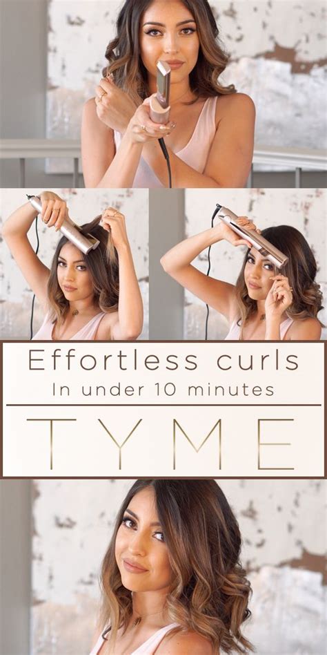 TYME Iron Beginner S Guide Part 1 Tyme Iron Curls Curls With