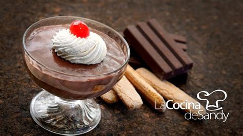 Como Hacer Postres De Vainillas Chocolate Y Crema Facil Rapido Sin