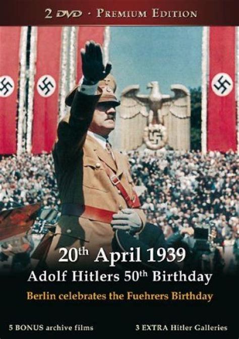 20th April 1939 - Adolf Hitler's 50th Birthday DVD | Zavvi